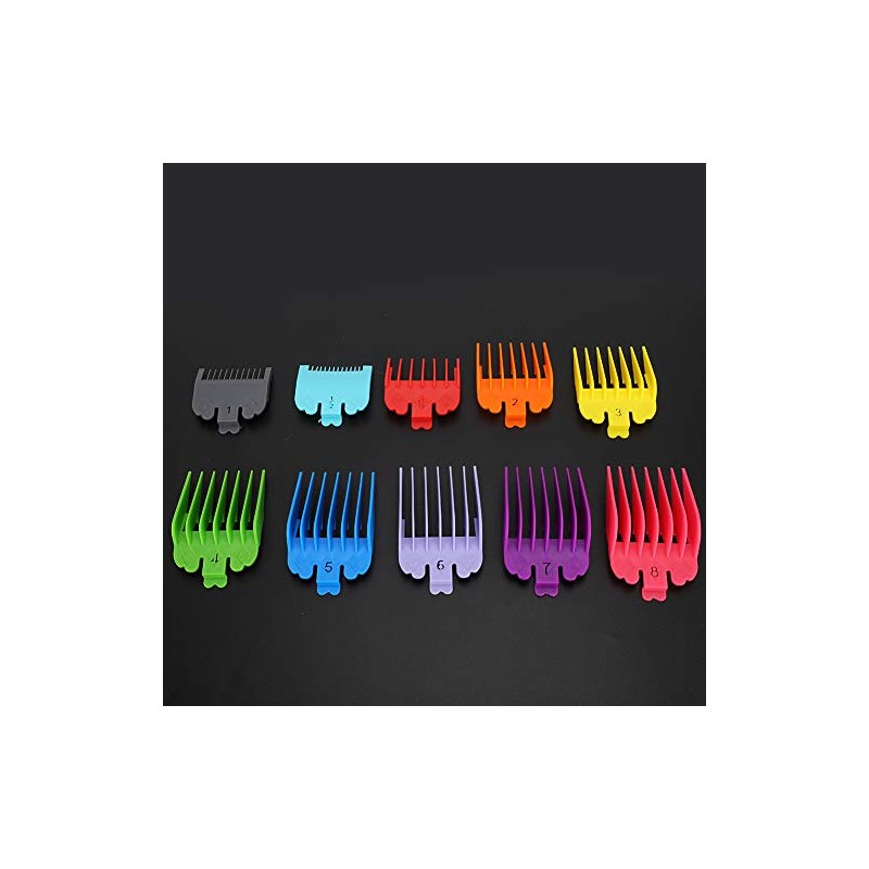 10pcs Comb Set Limit Combs Electirc Hair Clipper Accessory Hair