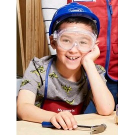 New Lowe's DIY KID'S WORKSHOP Kid's Construction Hat with Patch - BRAND NEW