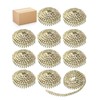 Sadnyy 7200 Count Coil Roofing Nails 3/4-1-1/4 in 15 Degree