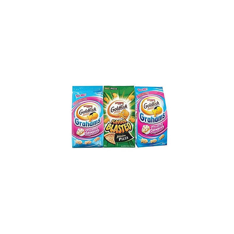 Pepperidge Farm 3-bag multi-flavored Goldfish bundle