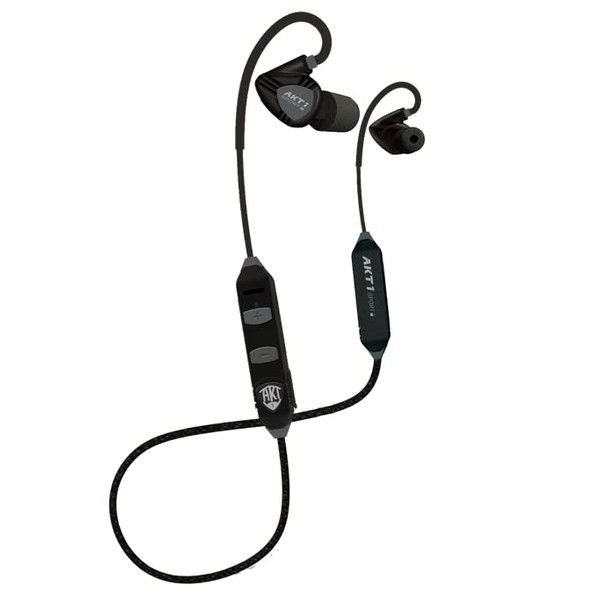 AKT1 Sport StrikePRO HT in-Ear Electronic Headphones with Advanced Amplification Technology for Shooting Sports and Hunting, NRR 29, 40+ Hr Batt Life, Multi Size Safety Ear Tips Included