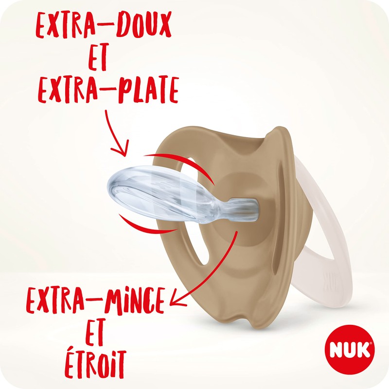 NUK Genius Set of 2 Dummies for Girls Size 0