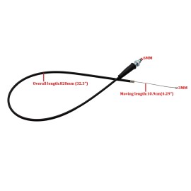 Pro Bat Throttle Cable 32" / 82cm 50cc 70cc 90cc 110cc 125cc CRF50 XR50 Dirt Pit Bike...