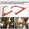 Log Cant Hook for Lifting Large Logs Heavy Duty Steel