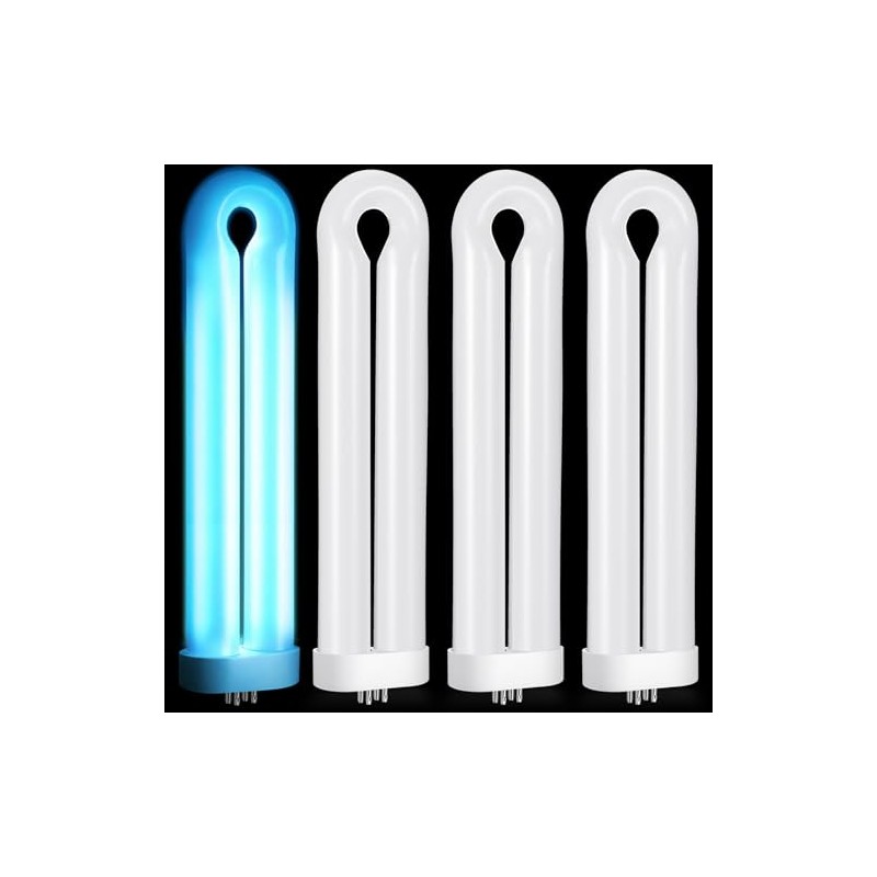 4 Pcs Bug Zapper Replacement Bulb 32W U Shaped Twin