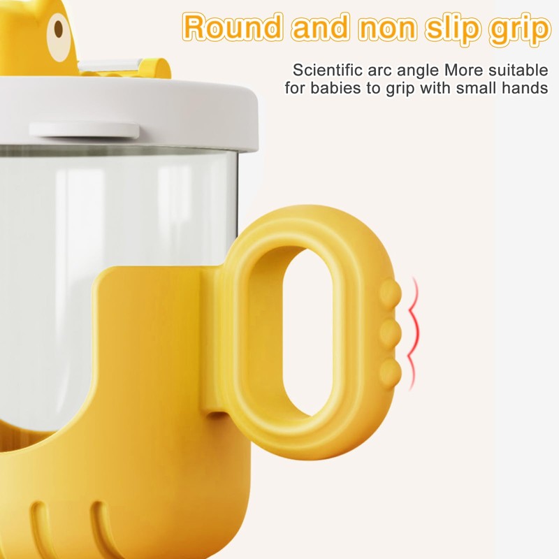 nohlerlife Learning Cup for Children with Lid and Straw, Free