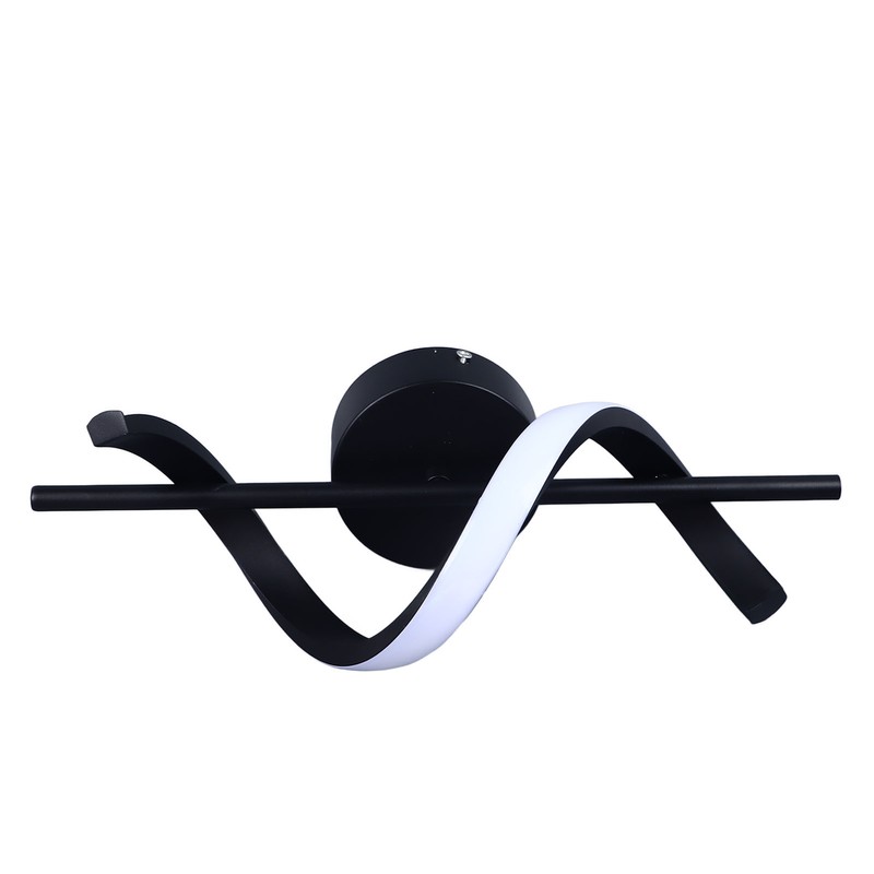 LED Wall Sconce Lighting 18W 3000K Warm White Modern Spiral