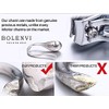 Anillo de compromiso de plata de ley 925 con circonita