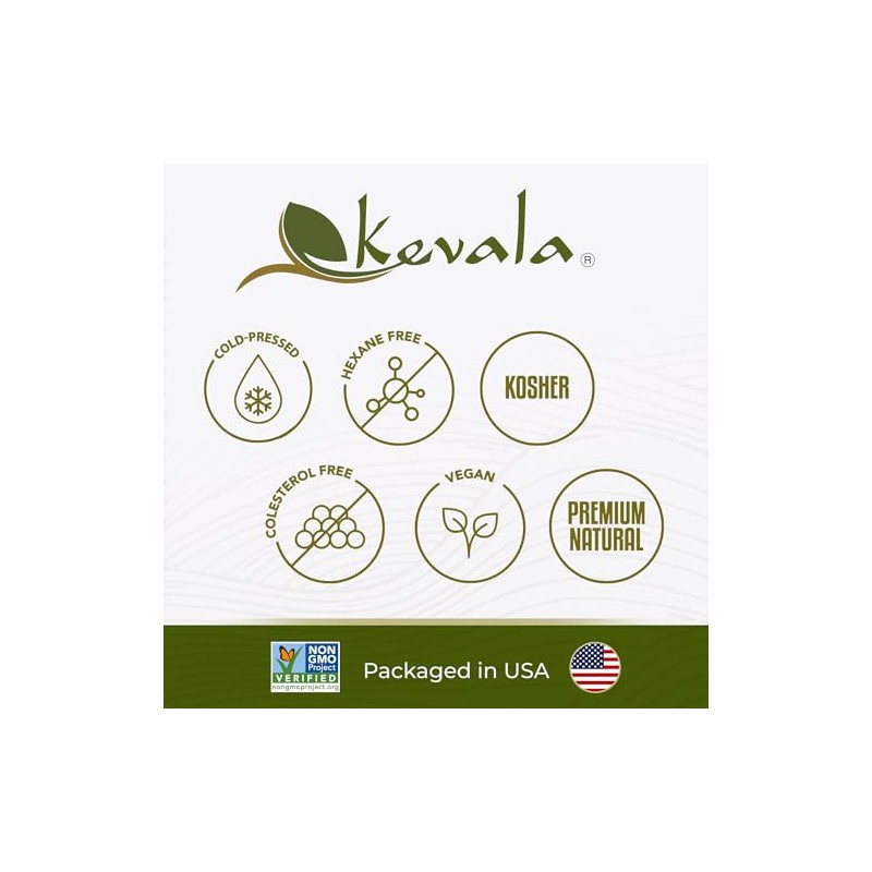 Kevala Aceite Aguacate Prensado Frío Vegano