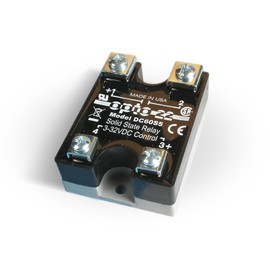 Opto 22 DC60S5 DC Control Solid State Relay, 60 VDC, 5 Amps, 4000 VRMS Isolation Voltage