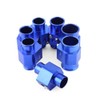 Qiilu Universal Metal Car Water Temp Joint Pipe Hose Temperature