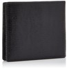 GORBE 1074 Italian Leather Smart Bifold Wallet, Black