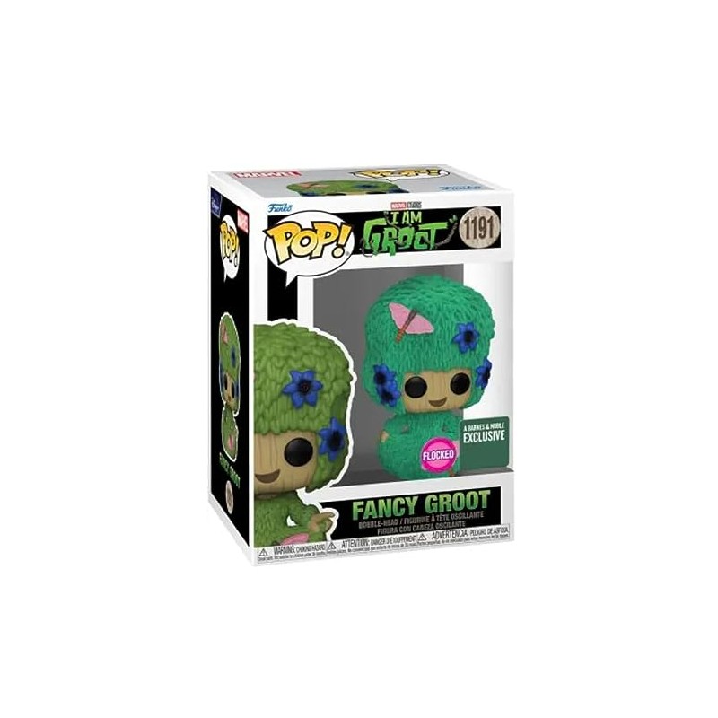 Pop! I Am Groot (2022) 1191 - Fancy Groot Flocked