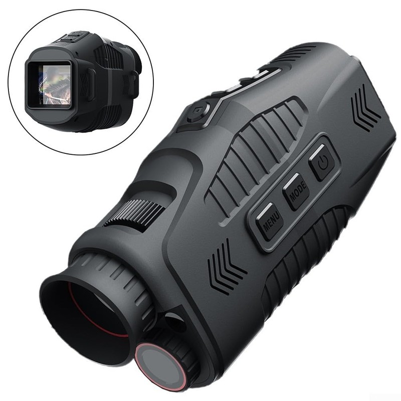 Clear and Detailed for Night Vision with Monocular Infrared for