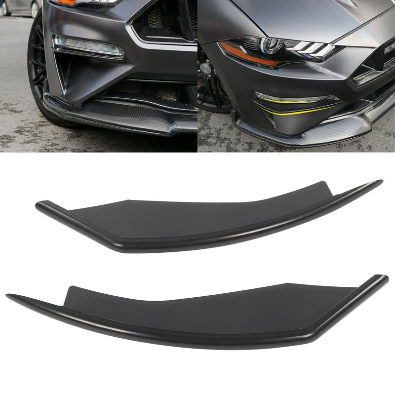 Front Side Spoiler Splitter Wind Knife Turning Signal Mounting Fit