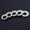 Sugino SUPER GIGAS Sprocket 18T Silver NJS Not Approved (1