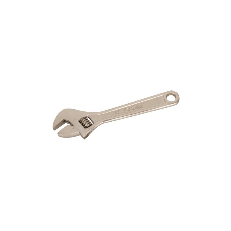 Silverline WR11 Expert Adjustable Wrench Length 150 mm - Jaw