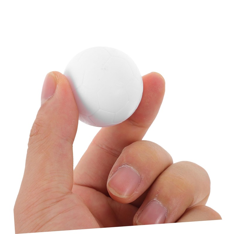 Kisangel 6pcs Table Soccer Balls Small Replacement Footballs for Indoor