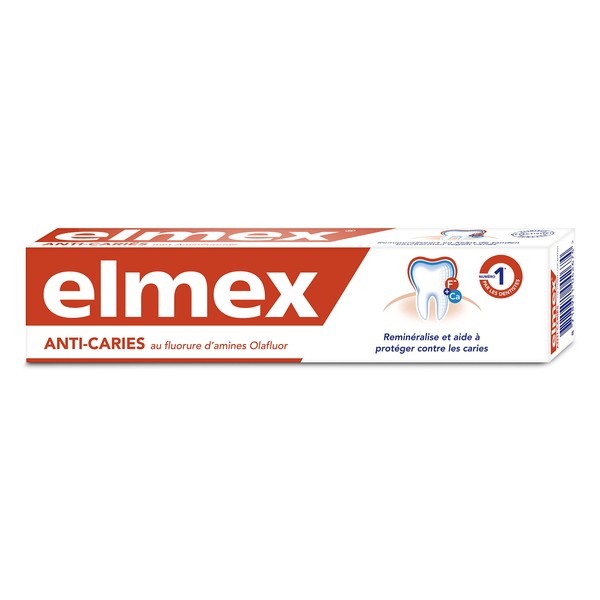 Elmex, Toothpaste, pack of 4 (4 x 75 ml)