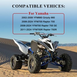 Overflow Coolant Recovery Tank & Cap for Yamaha Grizzly 660 Raptor 700 700R 2002-2024