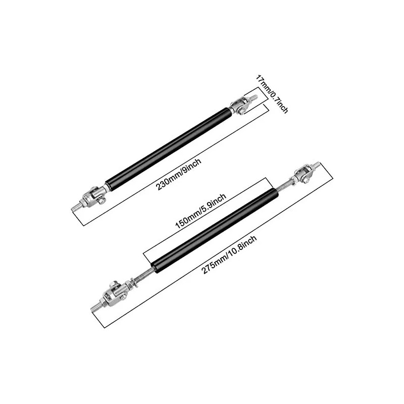 KEEPDSGN For Ford Focus RS ST Front Bumper Lip Splitter