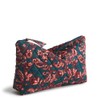 Vera Bradley Premium Cotton Medium Pouch, Victorian Vines