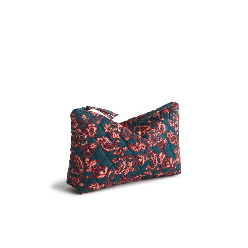 Vera Bradley Premium Cotton Medium Pouch, Victorian Vines