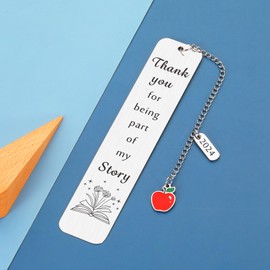 Teacher Appreciation Gifts for Women, Teacher Gifts Bookmarks Best Teacher Appreciation Gifts Bulk, Thank You Gifts for Teacher Retirement Gifts for Women Men, Graduation End of Year Gifts for Teacher