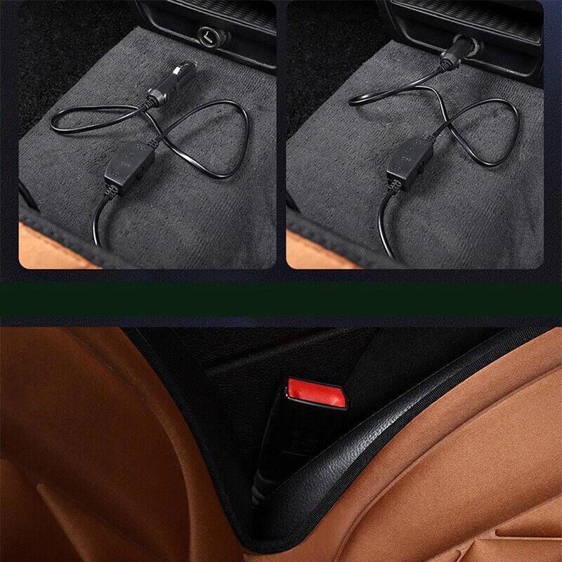 CP-AUTO Car Heated Seat Cover SUV Trucks 12V Universal Warmer