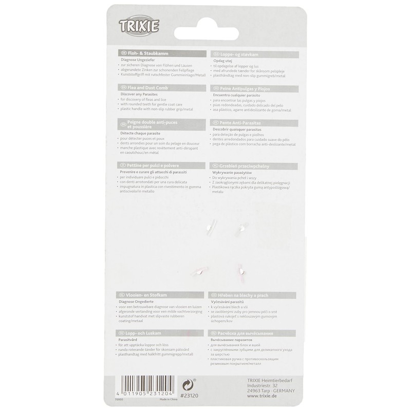 TRIXIE Flea and Lice Comb for Cats