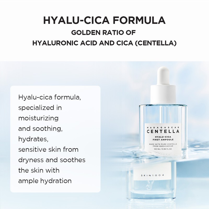 SKIN1004 [SKIN1004]Madagascar Hyalu-Cica First Ampoule 100ml