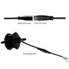 Electric Bike Motor Adapter Cable Waterproof 9pin Female Connector Motor