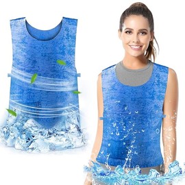 Cooling Vest, Cooling Vests For Men, Ice Vest, Cooling Vests, Cool Runnings, Cycling Vests Men, Mens Running Vest, Ice Vest For Women, For Cycling,Running Outdoor Sports Cool Vest In Hot Weathe