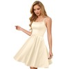 GOOSPRAN Homecoming Dresses for Teens Knee Length Spaghetti Strap with