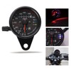 HANSWD Mini Speedometer Mechanical Bike Meter for Motorcycles with Backlight,