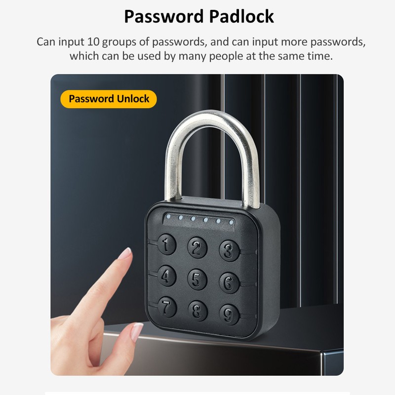 Smart Lock Smart Padlock Rugged and High quality Padlock for