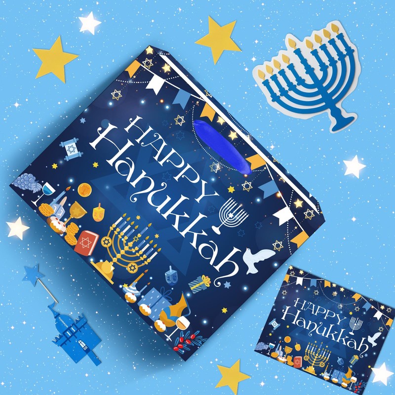 TagreSpike Happy Hanukkah Gift Bag
