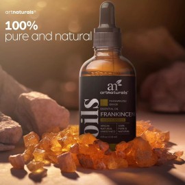 Frankincense Essential Oil 4oz Aceite esencial de incienso 100% puro y natural, de grado terapéutico prém