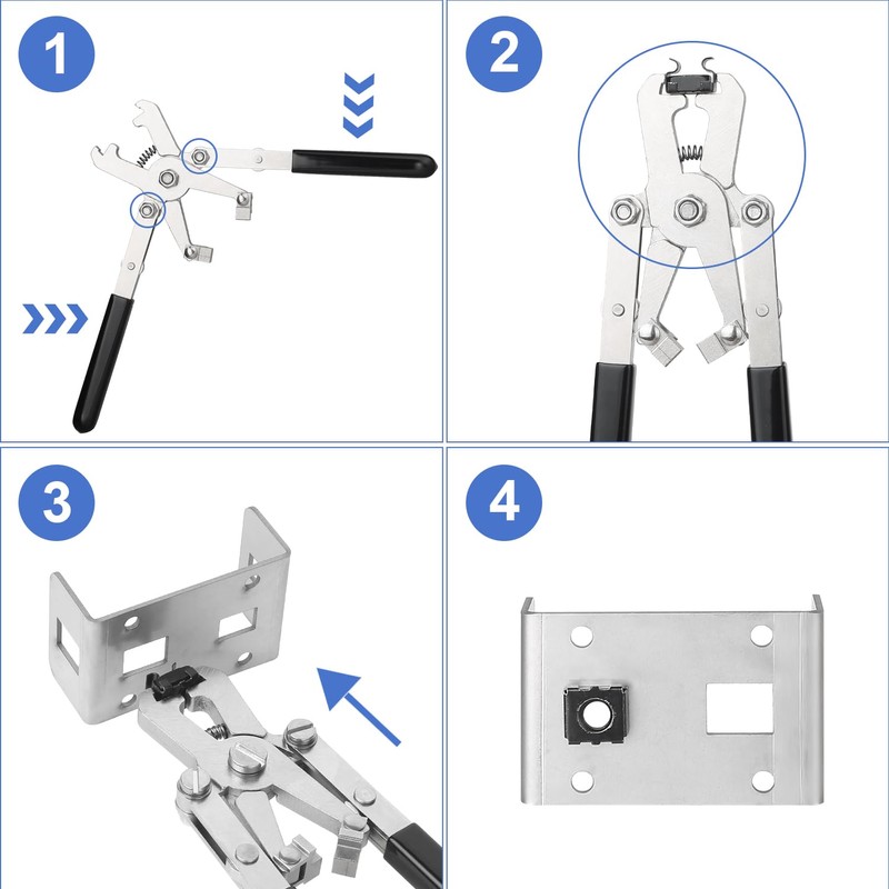 Rotable Cage Nut Tool, Cage Nut Insertion/Removal Tool on The
