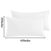 NTBAY King Pillow Cases Set of 2, 2 Pack Brushed