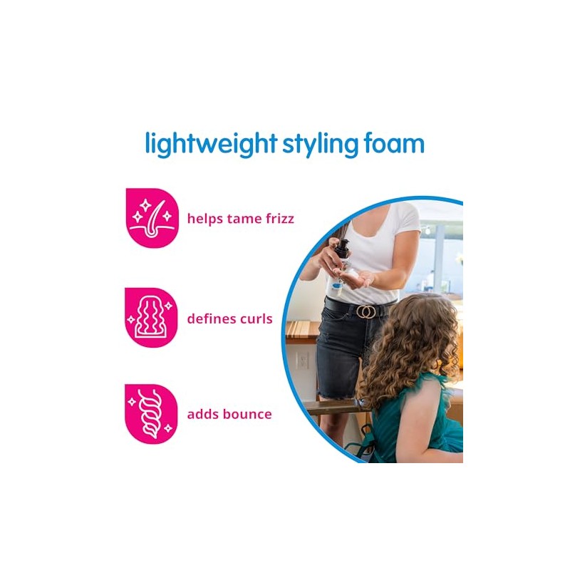 SoCozy Espuma de estilo sensible para el cabello de los
