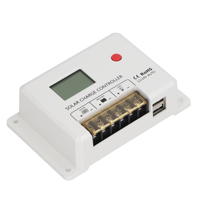 Solar Charge Controller Charging Parameters Adjustable MOS Circuit PWM Solar