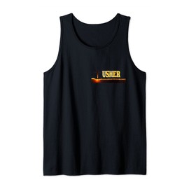 Usher Uniform Shirt for Christians church Gift Men & Women Tank Top