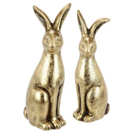 Decorative Bunny Easter Bunny Decorative Rabbit Easter Decoration Ceramic Rabbit Easter Spring Decoration Decoration for Wreaths Easter Wreaths Easter Figure Spring Decoration Table Decoration Easter