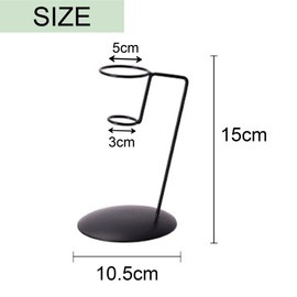 Asdays Ice Cream Stand Soft Cream Cone Stand Holder for Birthday Exhibition, Set of 2