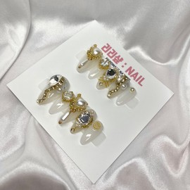 Premium quality luxury gold handmade tip - Coffin / 프리미엄 퀄리티 럭셔리 골드 수제팁 - 코핀