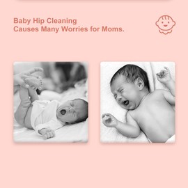 Foldable Clean Rinse Baby Bather for Newborns Portable, Space Saving Infant Bath Tub with Easy Cleaning, Suitable for Most Sinks, Perfect Moms and Babies (Mint Green)