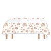 Love Balloons Bedfordshire Boho Rainbow party Plastic Disposable tablecloth 108x180cm