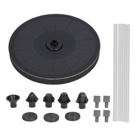 Solar Fountain High Efficiency Floating Solar Powered Bird Bath Water Fountain Pump for Fish Tank Garden Decoration