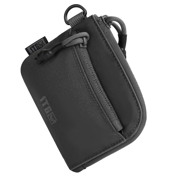 1TG Tactical Men's Coin Purse, Coin Case, 500D Nylon, Durable,